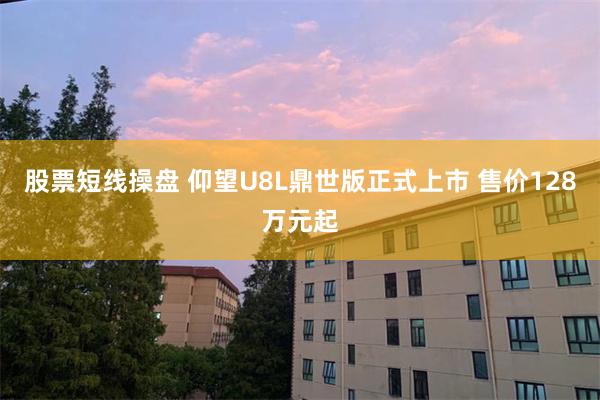 股票短线操盘 仰望U8L鼎世版正式上市 售价128万元起