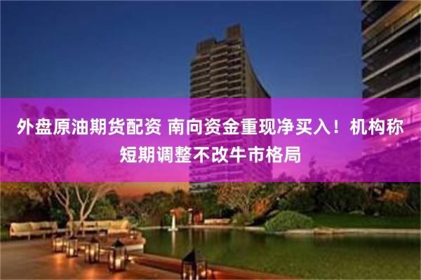 外盘原油期货配资 南向资金重现净买入！机构称短期调整不改牛市格局