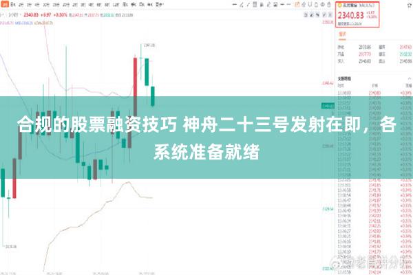 合规的股票融资技巧 神舟二十三号发射在即,各系统准备就绪