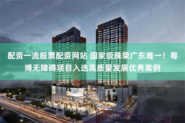配资一流股票配资网站 国家级殊荣广东唯一!粤博无障碍项目入选高质量发展优秀案例