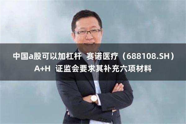 中国a股可以加杠杆 赛诺医疗(688108.SH)A+H 证监会要求其补充六项材料