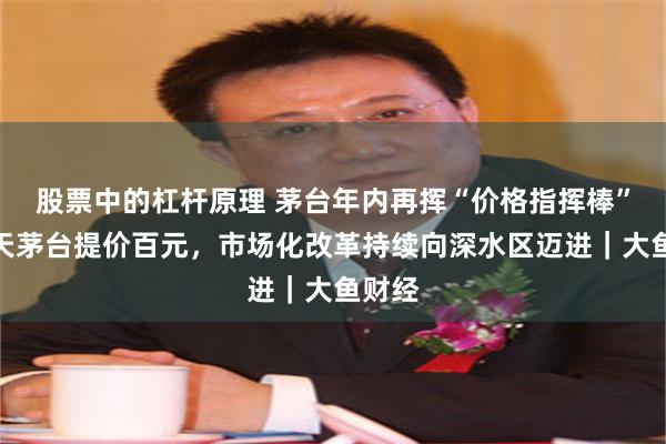 股票中的杠杆原理 茅台年内再挥“价格指挥棒”：飞天茅台提价百元，市场化改革持续向深水区迈进｜大鱼财经