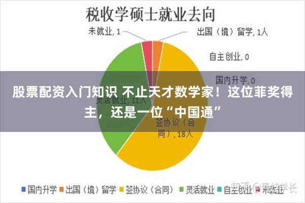 股票配资入门知识 不止天才数学家！这位菲奖得主，还是一位“中国通”
