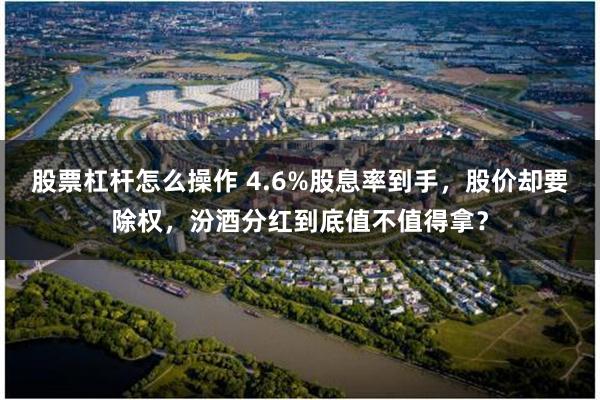 股票杠杆怎么操作 4.6%股息率到手,股价却要除权,汾酒分红到底值不值得拿?