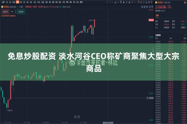 免息炒股配资 淡水河谷CEO称矿商聚焦大型大宗商品